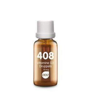 408 Vitamine D3 (Cholecalciferol) druppels 10 mcg (25ml)