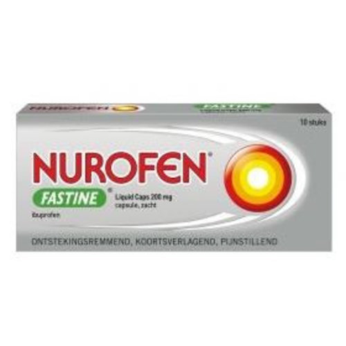 Nurofen Fastine liquid caps 200 mg (10st)