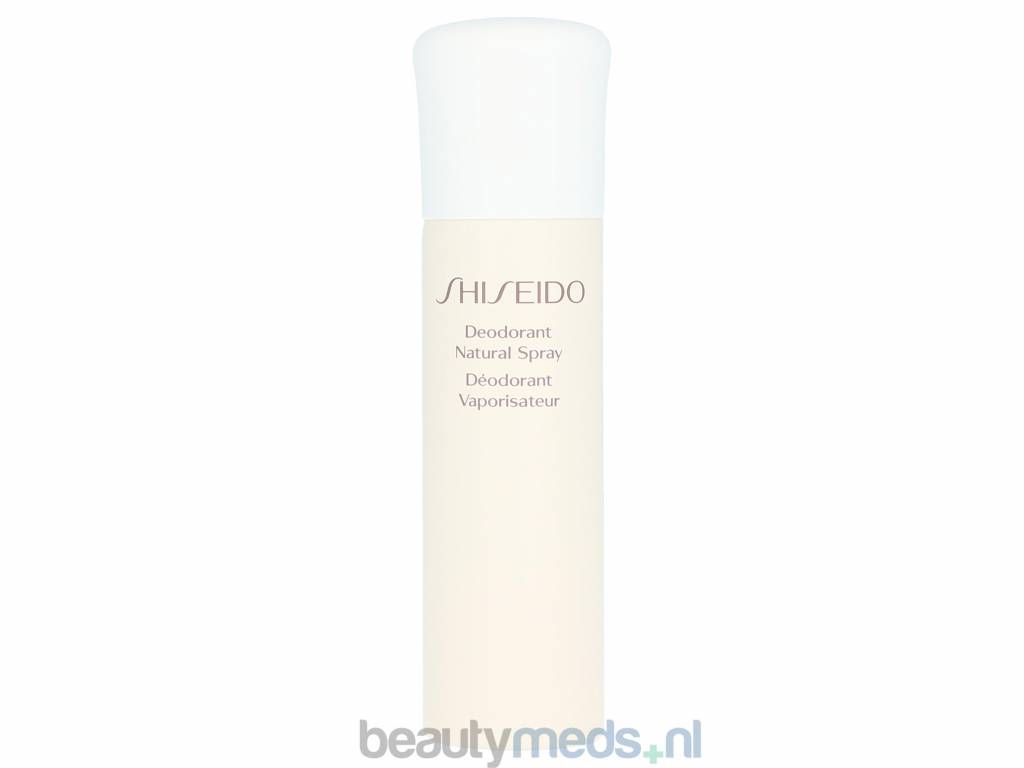 Shiseido Deodorant Natural spray unisex (100ml) BEAUTYMEDS.NL