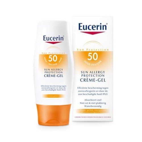 Eucerin Sun allergie creme gel factor 50 (150ml)