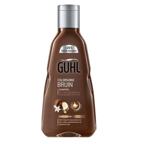 Guhl Shampoo colorshine bruin (250ml)