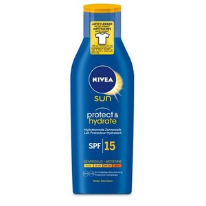 Nivea Sun protect & hydrate zonnemelk SPF15 (200ml)