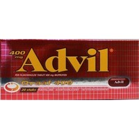 Advil 400 mg ovaal blister (20drg)