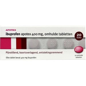 Ibuprofen 400 mg (20drg)