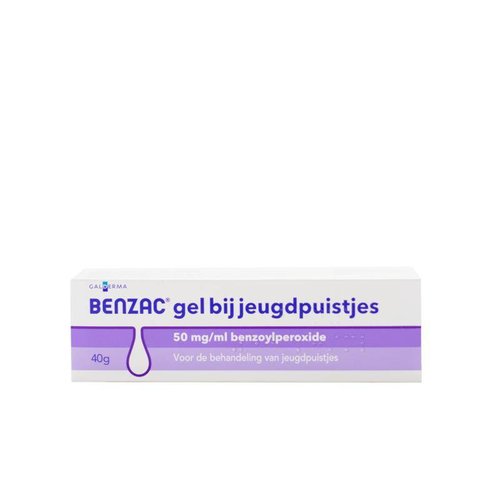 Benzac Benzac (benzoylperoxide) Acne/Jeugdpuistjes hydrogel  (40g)