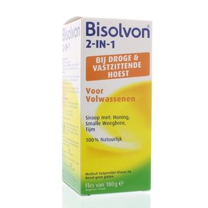 Bisolvon Drank 2 in 1 volwassenen (133ml)