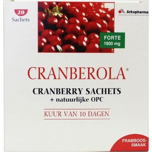 Cranberola Cranberry & OPC 10-dagen kuur (20sach)