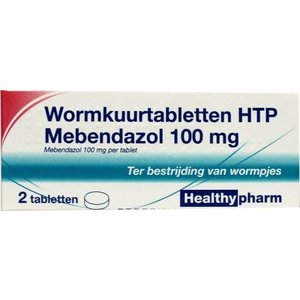 Mebendazol / wormkuur (2tb)