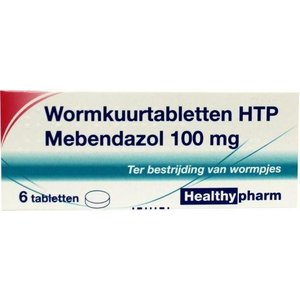 Mebendazol/wormkuur (6tb)