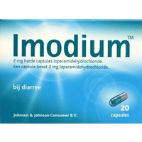Imodium Loperamide 2 mg Bij Diarree (20ca)