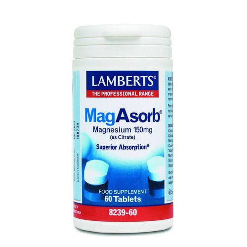 Lamberts Magasorb (magnesium citraat) (60tb)