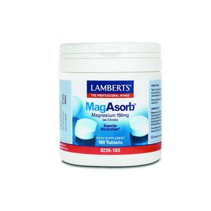 Lamberts Magasorb (magnesium citraat) (180tb)