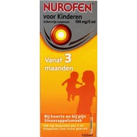 Nurofen Nurofen suspensie kind suikervrij (100ml)