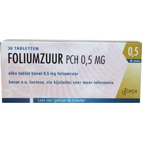 Pharmachemie Foliumzuur 0.5 (30tb)