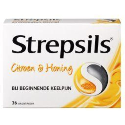 Strepsils Citroen & honing (36zt)
