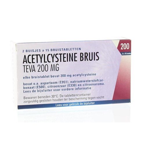 Teva Acetylcysteine 200 mg (30brt)