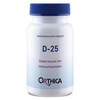 Orthica Vitamine D-25 (Vitamine D3/cholecalciferol) (120tb)