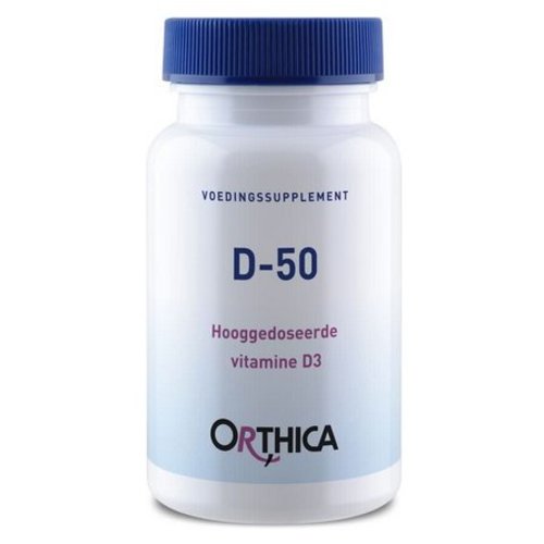 Orthica Vitamine D-50 (Vitamine D3, cholecalciferol) (120tb)