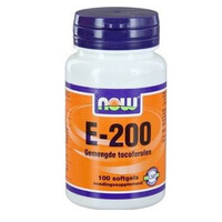NOW Vitamine E-200 natuurlijke gemengde tocoferolen (100sft)