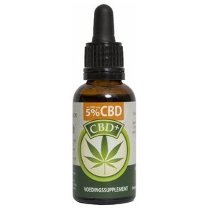 Jacob Hooy CBD plus olie 5% (10ml)