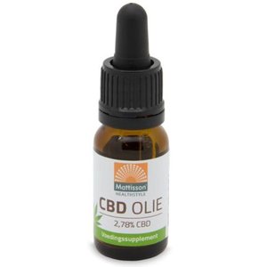 Mattisson CBD Olie 2.78% (20ml)