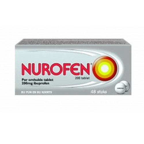 Nurofen 200 mg Omhulde tabletten (48drg)