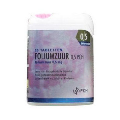Pharmachemie Foliumzuur 0.5 mg click (90tb)