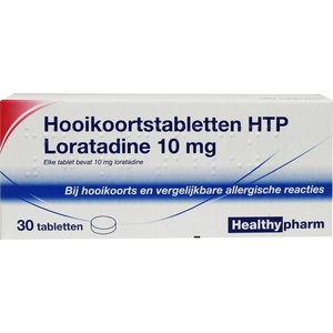 Loratadine hooikoorts tablet Healthypharm (30 tabletten)