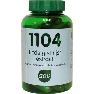 Rode gist rijst extra 1104 (90 capsules)