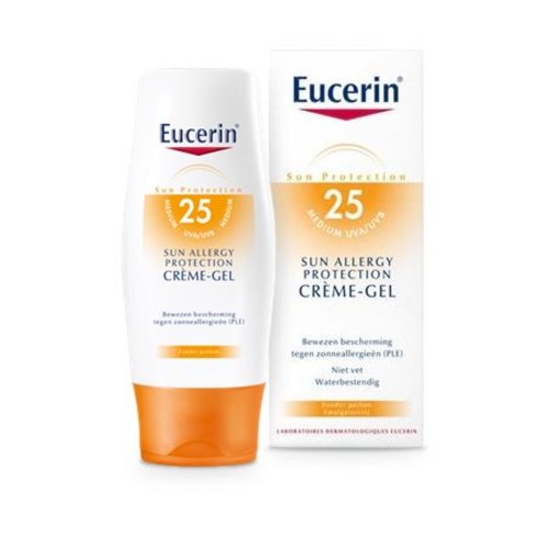 Eucerin Sun PLE Protect gelcreme SPF25 Bij Zonneallergie  (150ml)