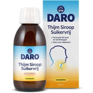 Daro Thijmsiroop suikervrij (200ml)