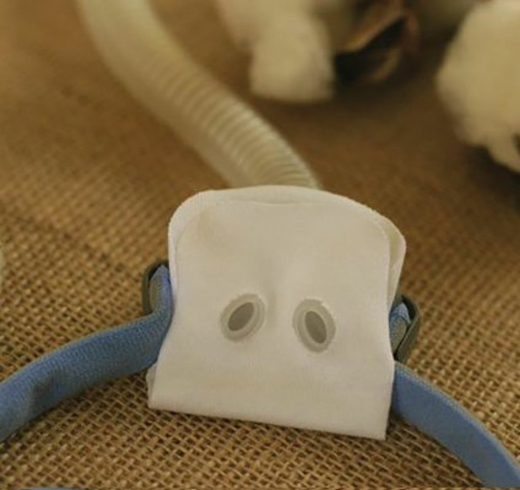 RemZzzs CPAP-masker liner voor neuskussen masker, proefpakket van 6 stuks