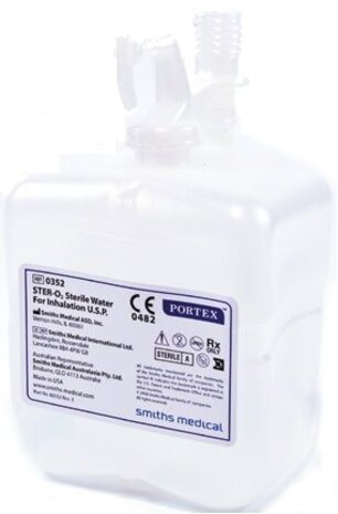 HUM Pre-filled humidifier with sterile water