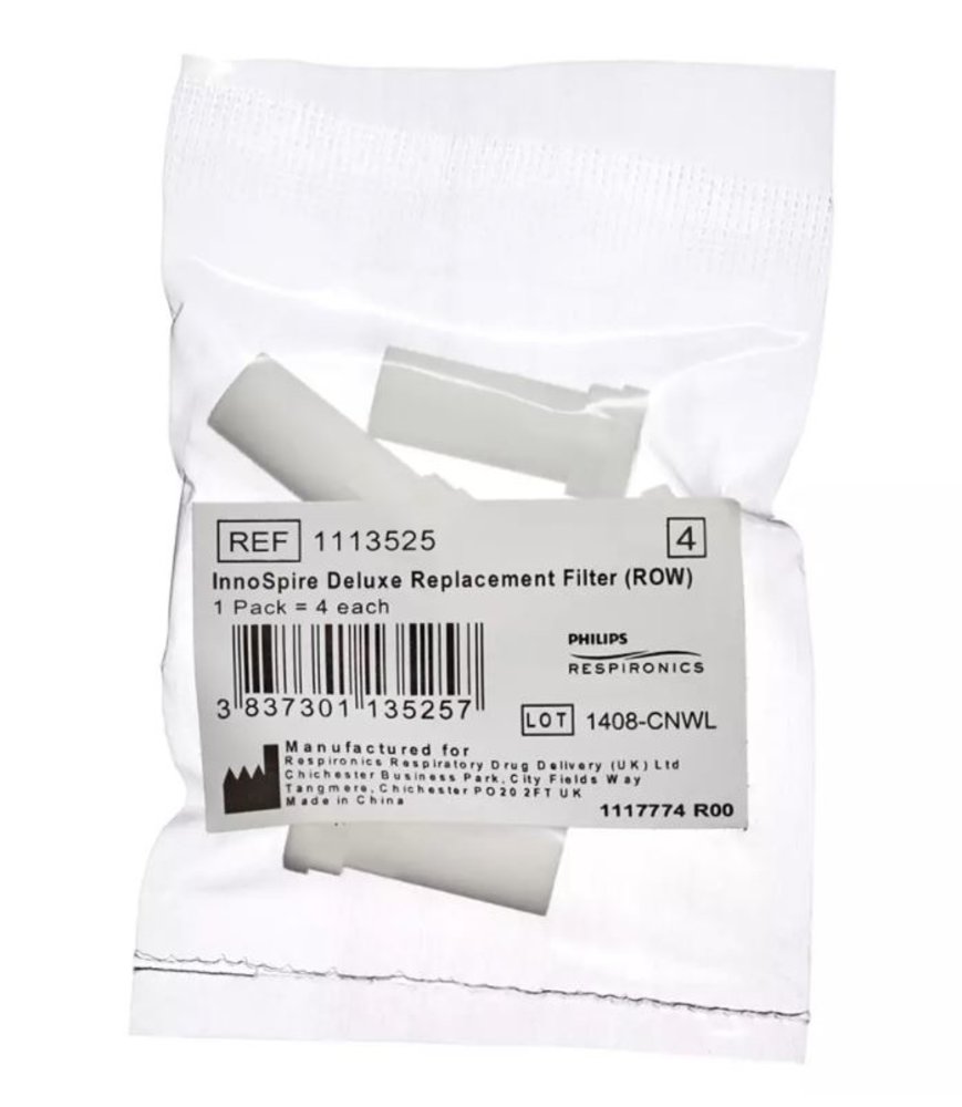 Philips Respironics InnoSpire Deluxe Filters (pack of 4)