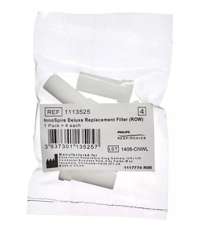 Philips Respironics InnoSpire Deluxe Filters (pack of 4)