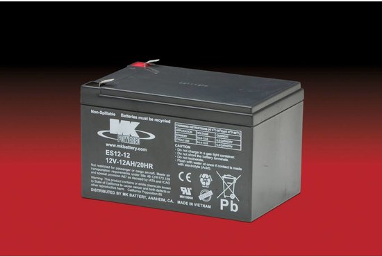 MK Battery 12AH AGM accu voor uw scootmobiel
