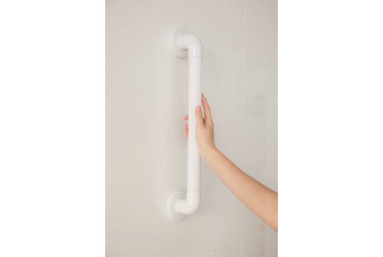 Able2 Wandbeugel kunststof wit