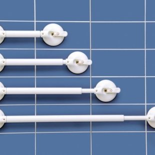 Mobeli verstelbare wandbeugel met zuignap