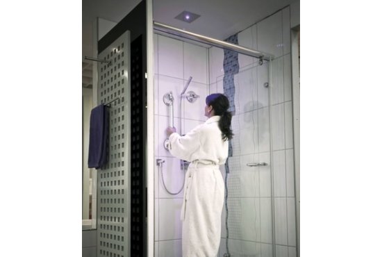 Mobeli Mobeli wandbeugel chroomlook met zuignap