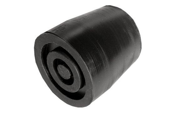 Scootmobielaanhuis Anti-slip dop 27 mm, diameter 40 mm, hoogte 40 mm.   ( Per stuk )