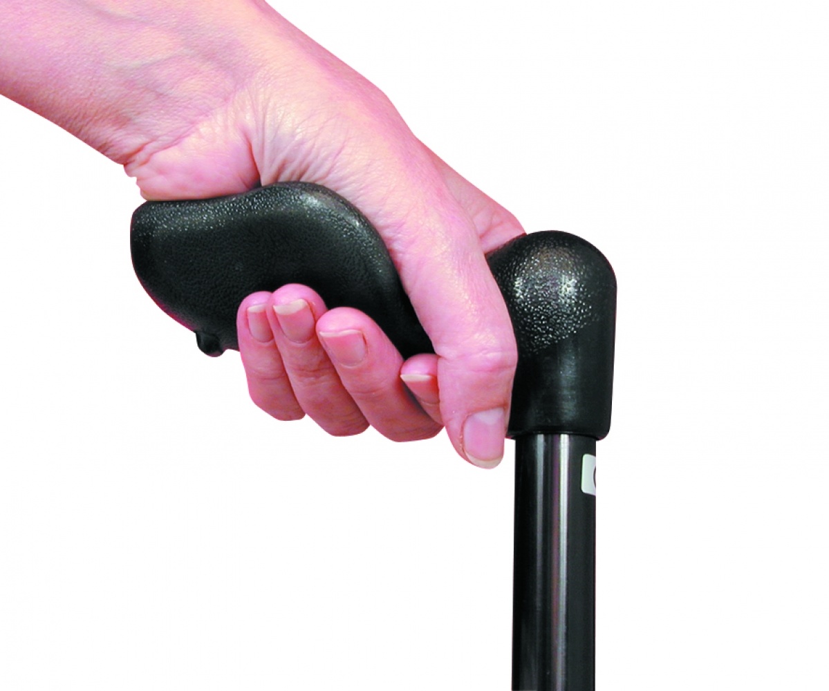 Able2 Verstelbare wandelstok met anatomisch handvat afbeelding