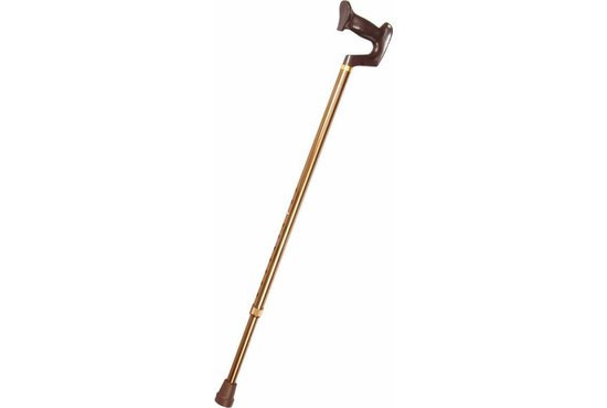 Able2 Verstelbare aluminium wandelstok brons