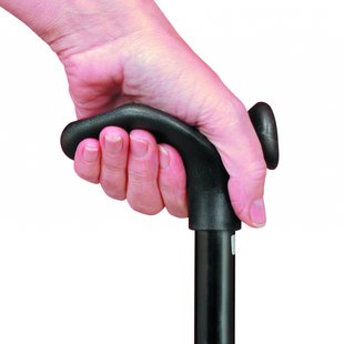 Verstelbare wandelstok met comfortgrip handvat