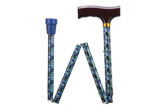 Able2 Opvouwbare wandelstok div. kleuren