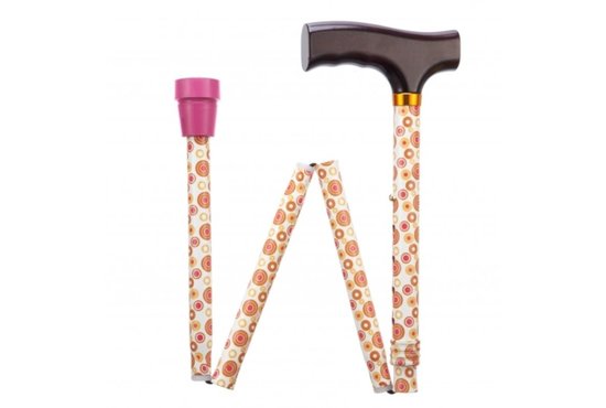 Able2 Opvouwbare wandelstok div. kleuren