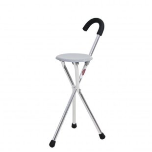 Wandelstok met zitje