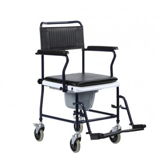 Toiletstoel mobiel (met wieltjes)