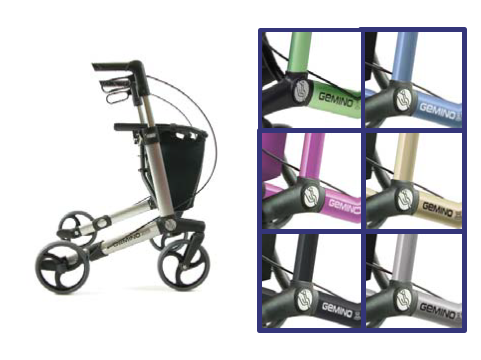 Gemino Gemino 30 lichtgewicht rollator afbeelding