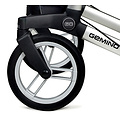 Gemino Gemino 60 M zilver rollator met extra grote wielen