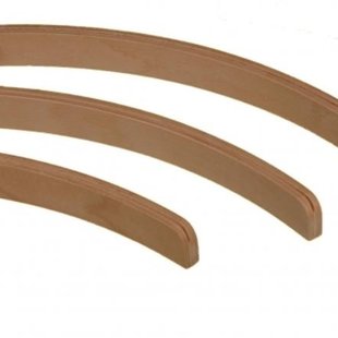 Kaartenstandaard gebogen hout